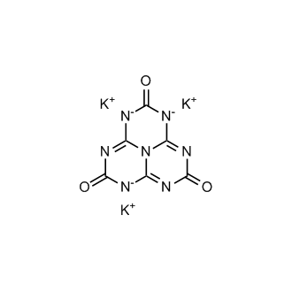 1,3,4,6,7,9,9b-Heptaazaphenalene-2,5,8(1H,3H,6H)-trione, potassium salt (1:3)