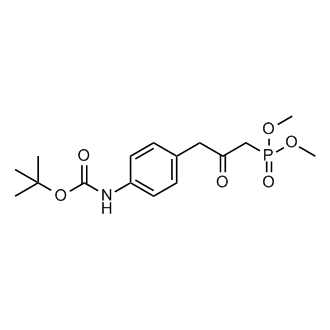 Tert-butyl (4-(3-(dimethoxyphosphoryl)-2-oxopropyl)phenyl)carbamate