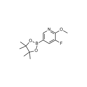 3-Fluoro-2-methoxy-5-(4,4,5,5-tetramethyl-1,3,2-dioxaborolan-2-yl)pyridine