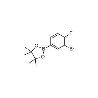 2-(3-Bromo-4-fluorophenyl)-4,4,5,5-tetramethyl-1,3,2-dioxaborolane