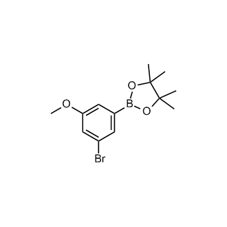 2-(3-Bromo-5-methoxyphenyl)-4,4,5,5-tetramethyl-1,3,2-dioxaborolane