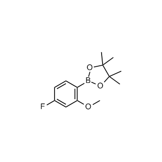 2-(4-Fluoro-2-methoxyphenyl)-4,4,5,5-tetramethyl-1,3,2-dioxaborolane