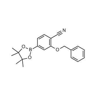 2-(Benzyloxy)-4-(4,4,5,5-tetramethyl-1,3,2-dioxaborolan-2-yl)benzonitrile