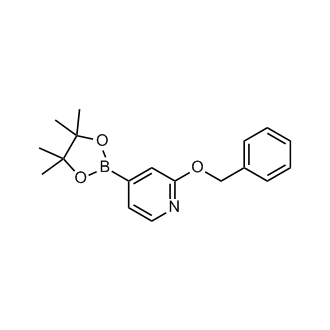 2-(Benzyloxy)-4-(4,4,5,5-tetramethyl-1,3,2-dioxaborolan-2-yl)pyridine