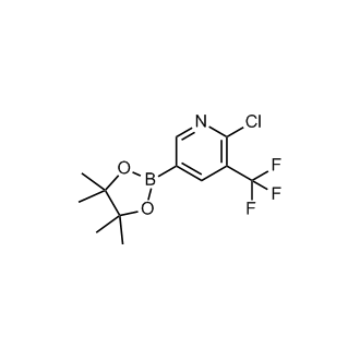 2-Chloro-5-(4,4,5,5-tetramethyl-1,3,2-dioxaborolan-2-yl)-3-(trifluoromethyl)pyridine