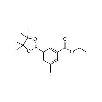 Ethyl 3-methyl-5-(4,4,5,5-tetramethyl-1,3,2-dioxaborolan-2-yl)benzoate