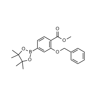 Methyl 2-(benzyloxy)-4-(4,4,5,5-tetramethyl-1,3,2-dioxaborolan-2-yl)benzoate