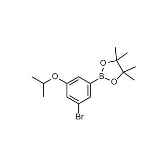 2-(3-Bromo-5-isopropoxyphenyl)-4,4,5,5-tetramethyl-1,3,2-dioxaborolane