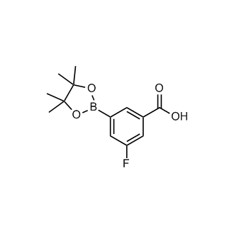 3-Fluoro-5-(4,4,5,5-tetramethyl-1,3,2-dioxaborolan-2-yl)benzoic acid