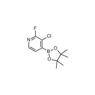3-Chloro-2-fluoro-4-(4,4,5,5-tetramethyl-1,3,2-dioxaborolan-2-yl)pyridine