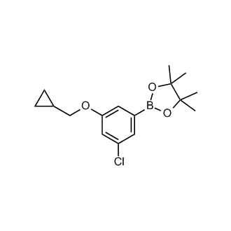 2-(3-Chloro-5-(cyclopropylmethoxy)phenyl)-4,4,5,5-tetramethyl-1,3,2-dioxaborolane