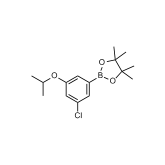 2-(3-Chloro-5-isopropoxyphenyl)-4,4,5,5-tetramethyl-1,3,2-dioxaborolane