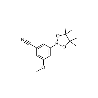 3-Methoxy-5-(4,4,5,5-tetramethyl-1,3,2-dioxaborolan-2-yl)benzonitrile