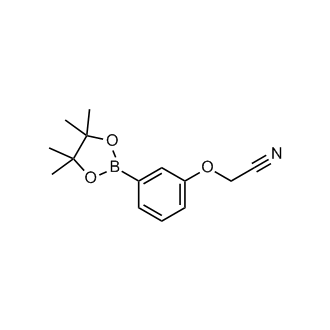 2-(3-(4,4,5,5-Tetramethyl-1,3,2-dioxaborolan-2-yl)phenoxy)acetonitrile