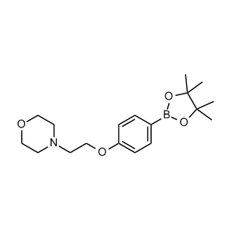 4-(2-(4-(4,4,5,5-Tetramethyl-1,3,2-dioxaborolan-2-yl)phenoxy)ethyl)morpholine