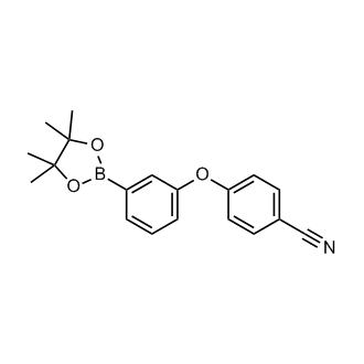 4-(3-(4,4,5,5-Tetramethyl-1,3,2-dioxaborolan-2-yl)phenoxy)benzonitrile