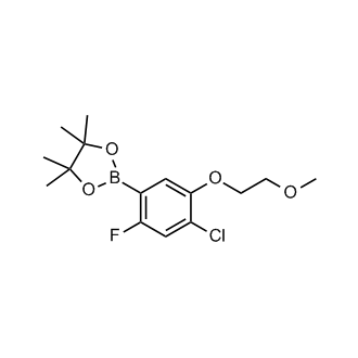 2-(4-Chloro-2-fluoro-5-(2-methoxyethoxy)phenyl)-4,4,5,5-tetramethyl-1,3,2-dioxaborolane
