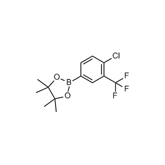 2-(4-Chloro-3-(trifluoromethyl)phenyl)-4,4,5,5-tetramethyl-1,3,2-dioxaborolane