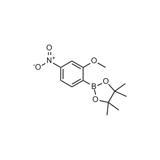 2-(2-Methoxy-4-nitrophenyl)-4,4,5,5-tetramethyl-1,3,2-dioxaborolane
