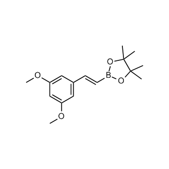 (E)-2-(3,5-Dimethoxystyryl)-4,4,5,5-tetramethyl-1,3,2-dioxaborolane