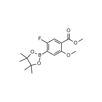 Methyl 5-fluoro-2-methoxy-4-(4,4,5,5-tetramethyl-1,3,2-dioxaborolan-2-yl)benzoate