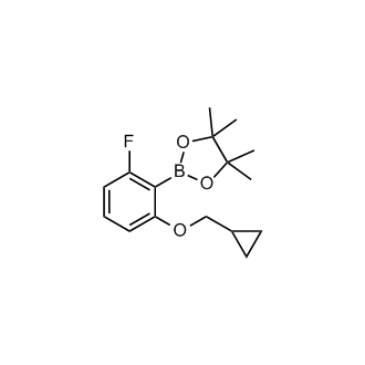 2-(2-(Cyclopropylmethoxy)-6-fluorophenyl)-4,4,5,5-tetramethyl-1,3,2-dioxaborolane