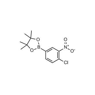 2-(4-Chloro-3-nitrophenyl)-4,4,5,5-tetramethyl-1,3,2-dioxaborolane