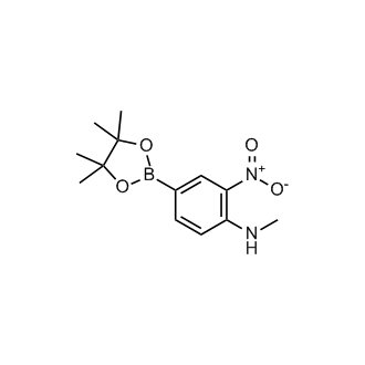 n-Methyl-2-nitro-4-(4,4,5,5-tetramethyl-1,3,2-dioxaborolan-2-yl)aniline