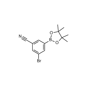 3-Bromo-5-(4,4,5,5-tetramethyl-1,3,2-dioxaborolan-2-yl)benzonitrile