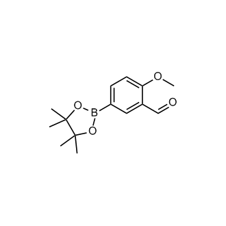 2-Methoxy-5-(4,4,5,5-tetramethyl-1,3,2-dioxaborolan-2-yl)benzaldehyde