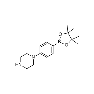 1-(4-(4,4,5,5-Tetramethyl-1,3,2-dioxaborolan-2-yl)phenyl)piperazine