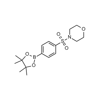 4-((4-(4,4,5,5-Tetramethyl-1,3,2-dioxaborolan-2-yl)phenyl)sulfonyl)morpholine