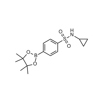 n-Cyclopropyl-4-(4,4,5,5-tetramethyl-1,3,2-dioxaborolan-2-yl)benzenesulfonamide