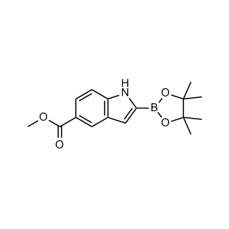 Methyl 2-(4,4,5,5-tetramethyl-1,3,2-dioxaborolan-2-yl)-1H-indole-5-carboxylate