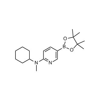 N-Cyclohexyl-N-methyl-5-(4,4,5,5-tetramethyl-1,3,2-dioxaborolan-2-yl)pyridin-2-amine