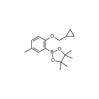 2-(2-(Cyclopropylmethoxy)-5-methylphenyl)-4,4,5,5-tetramethyl-1,3,2-dioxaborolane