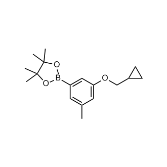 2-(3-(Cyclopropylmethoxy)-5-methylphenyl)-4,4,5,5-tetramethyl-1,3,2-dioxaborolane