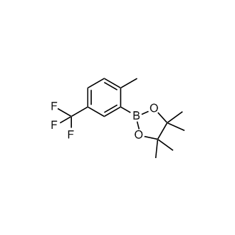 4,4,5,5-Tetramethyl-2-(2-methyl-5-(trifluoromethyl)phenyl)-1,3,2-dioxaborolane