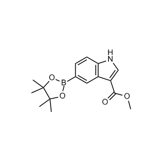 Methyl 5-(4,4,5,5-tetramethyl-1,3,2-dioxaborolan-2-yl)-1H-indole-3-carboxylate