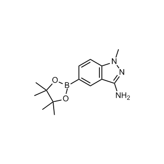 1-Methyl-5-(4,4,5,5-tetramethyl-1,3,2-dioxaborolan-2-yl)-1H-indazol-3-amine