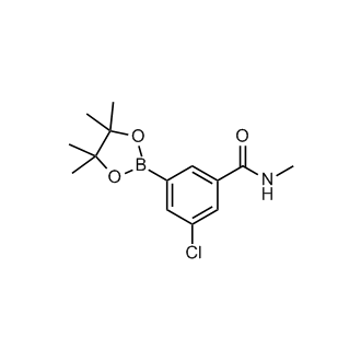 3-Chloro-N-methyl-5-(tetramethyl-1,3,2-dioxaborolan-2-yl)benzamide