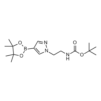 tert-Butyl (2-(4-(4,4,5,5-tetramethyl-1,3,2-dioxaborolan-2-yl)-1H-pyrazol-1-yl)ethyl)carbamate