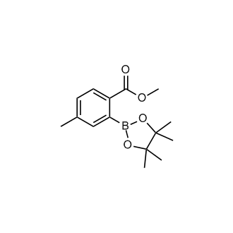 Methyl 4-methyl-2-(4,4,5,5-tetramethyl-1,3,2-dioxaborolan-2-yl)benzoate