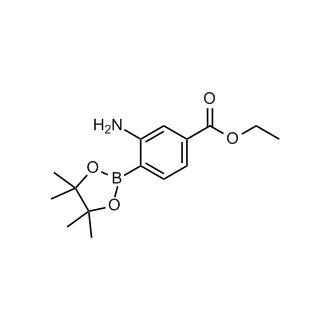 Ethyl 3-amino-4-(4,4,5,5-tetramethyl-1,3,2-dioxaborolan-2-yl)benzoate