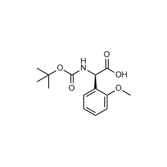 (R)-2-((tert-Butoxycarbonyl)amino)-2-(2-methoxyphenyl)acetic acid