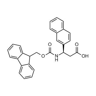 (R)-3-((((9H-Fluoren-9-yl)methoxy)carbonyl)amino)-3-(naphthalen-2-yl)propanoic acid
