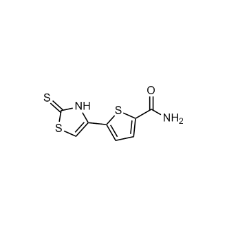 5-(2-Sulfanylidene-3H-1,3-thiazol-4-yl)thiophene-2-carboxamide (Arotinolol Impurity)