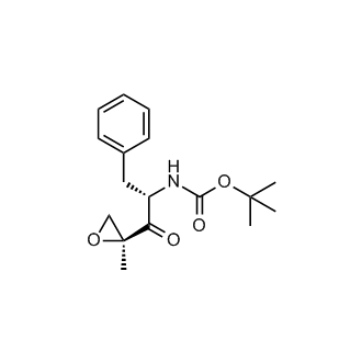 Tert-butyl ((S)-1-((S)-2-methyloxiran-2-yl)-1-oxo-3-phenylpropan-2-yl)carbamate