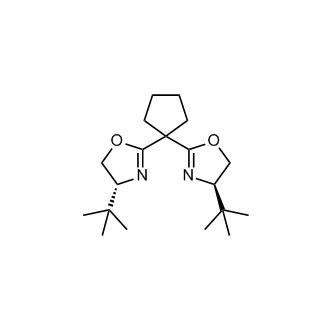 (4R,4'R)-2,2'-(Cyclopentane-1,1-diyl)bis(4-(tert-butyl)-4,5-dihydrooxazole)