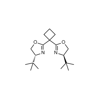 (4R,4'R)-2,2'-(Cyclobutane-1,1-diyl)bis(4-(tert-butyl)-4,5-dihydrooxazole)